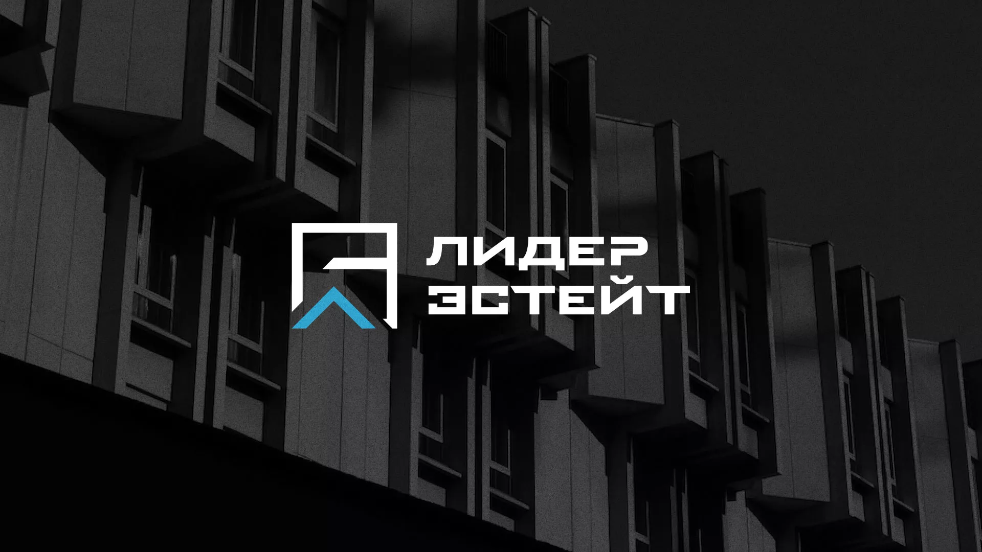Разработка логотипа агентства недвижимости «Лидер Эстейт» в Липецке
